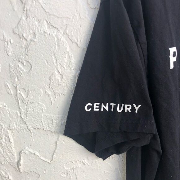 PELOTON 100 Century Crew Neck Short Sleeve Tee Black White Size XXL - Picture 5 of 7